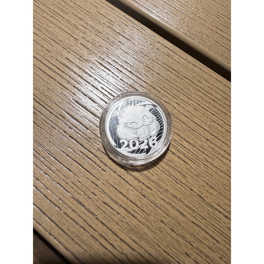 2026 Riftbound Lunar New Year Spiritforged Exclusive Poro Silver Coin IN HAND US